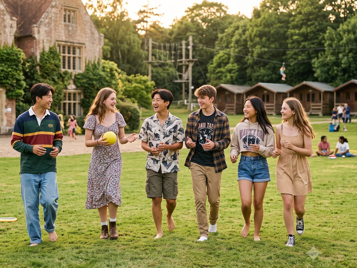 영국 summer camp — 영국 현지 여름 캠프에서 함께한 아이들